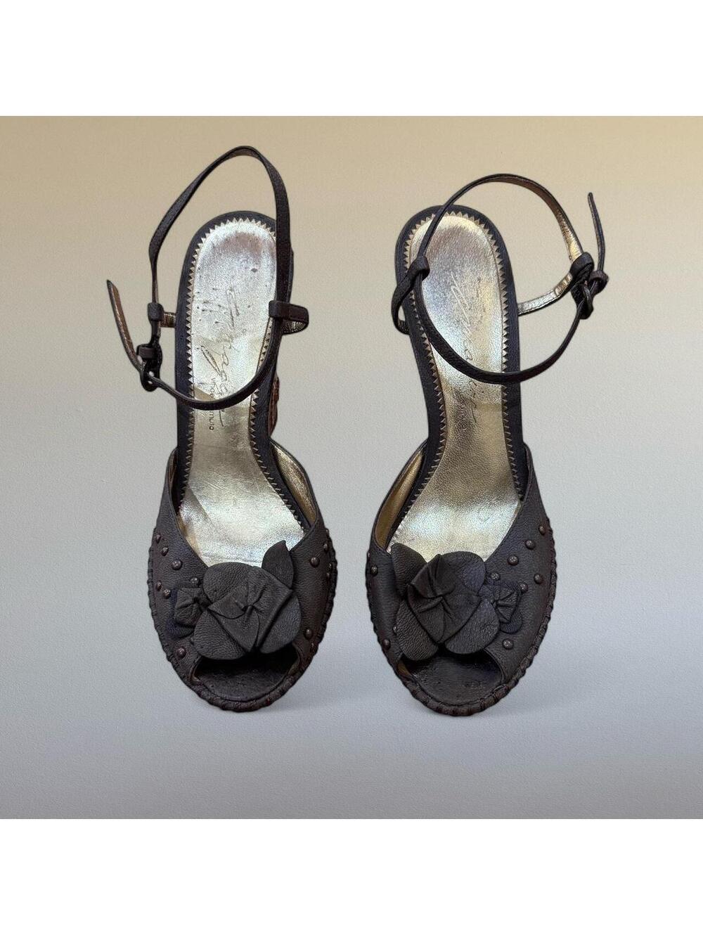 Vince Camuto embellished slingback heels Sz. 6 - Picture 2 of 6